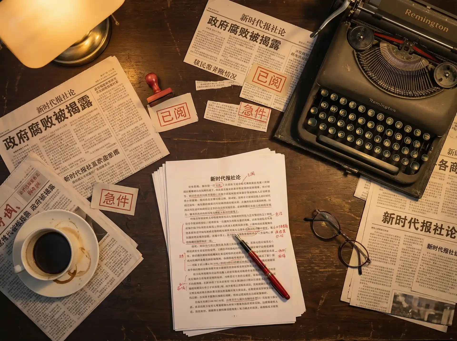 媚黑视频最新原创与精选 - 报社编辑部工作场景